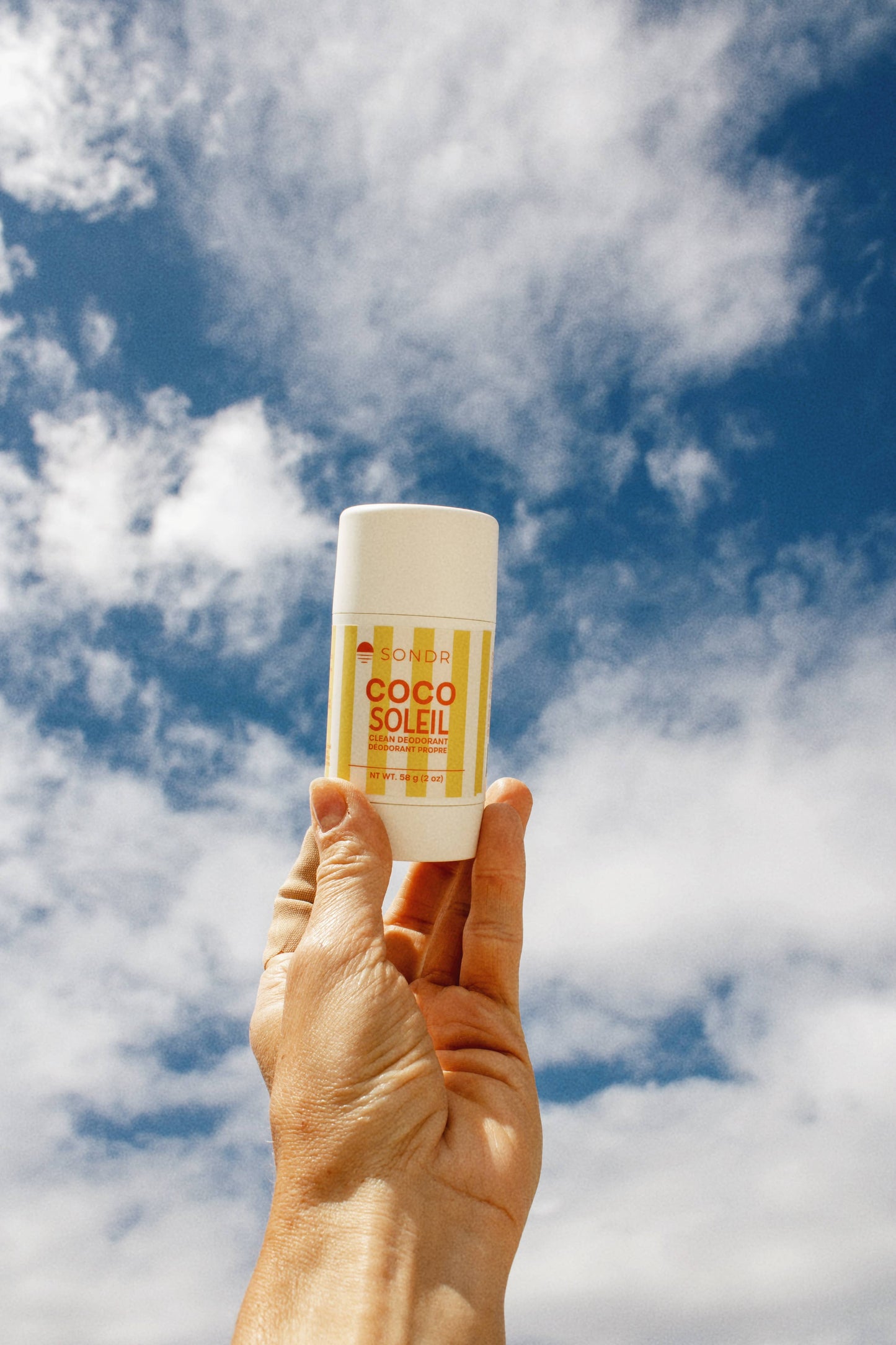 SONDR Clean Deodorant Full Size - Limited Edition Coco Soleil