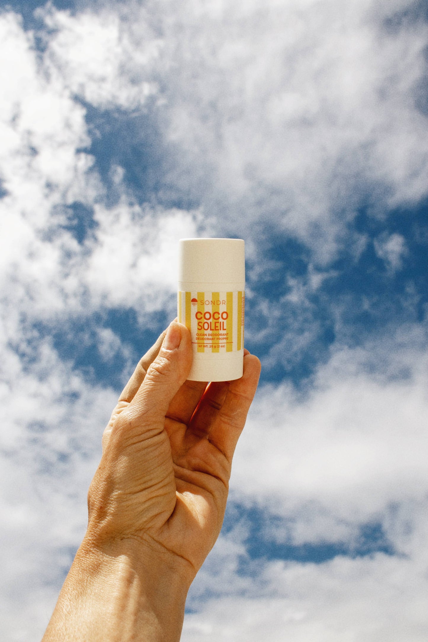 SONDR Clean Deodorant Travel Mini - Limited Edition Coco Soleil Deodorant