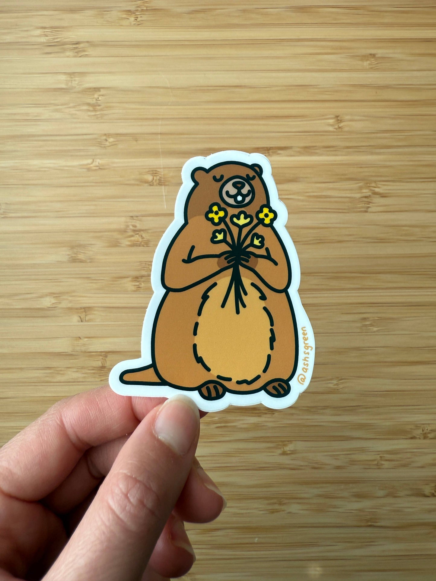 Marmot - 3" vinyl sticker