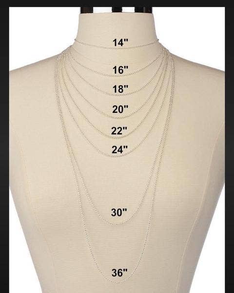 Royce and Oak Inhale / Exhale Necklace - Silver