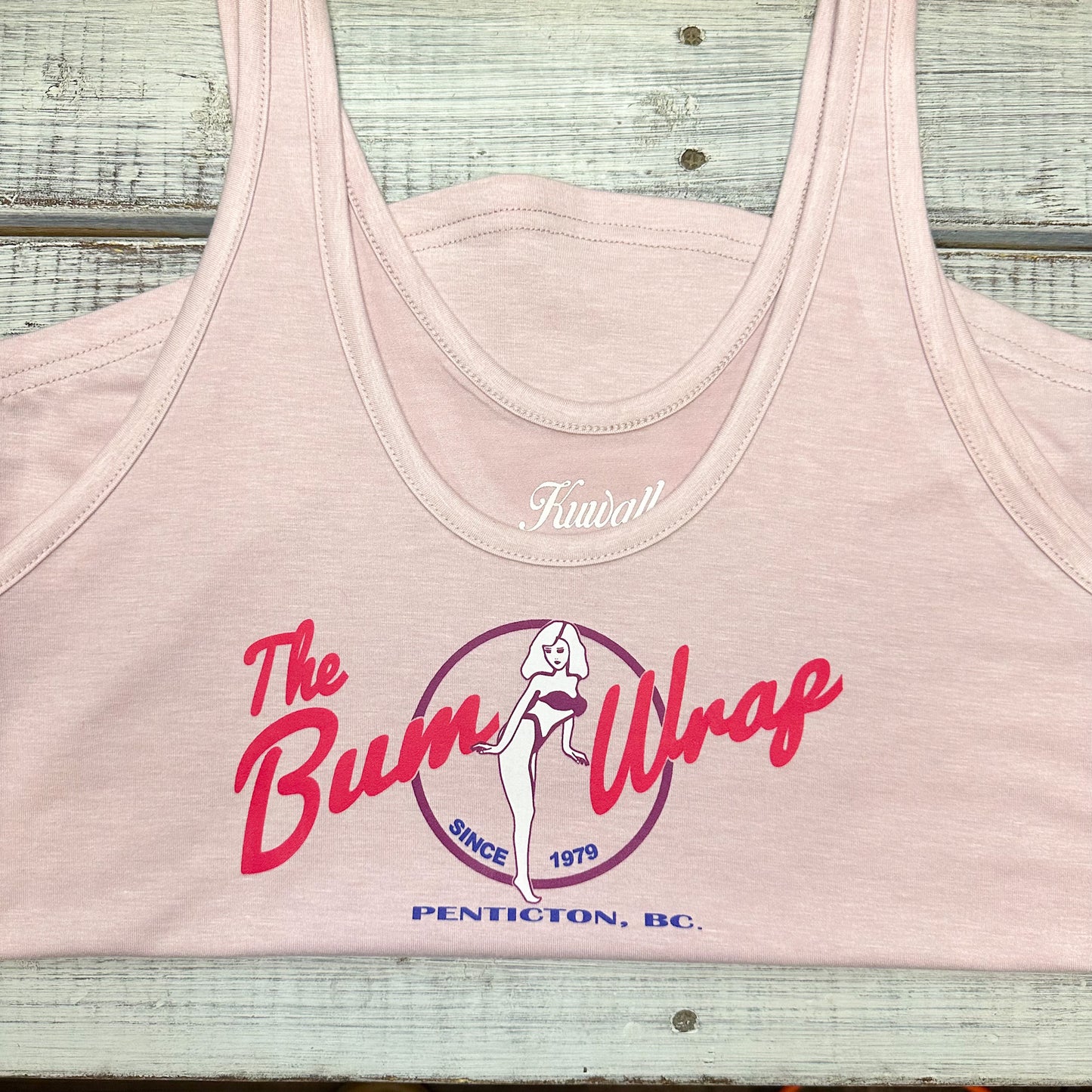 KUWALLA X THE BW ALICE WOMENS SCOOP TANK SKY PURPLE