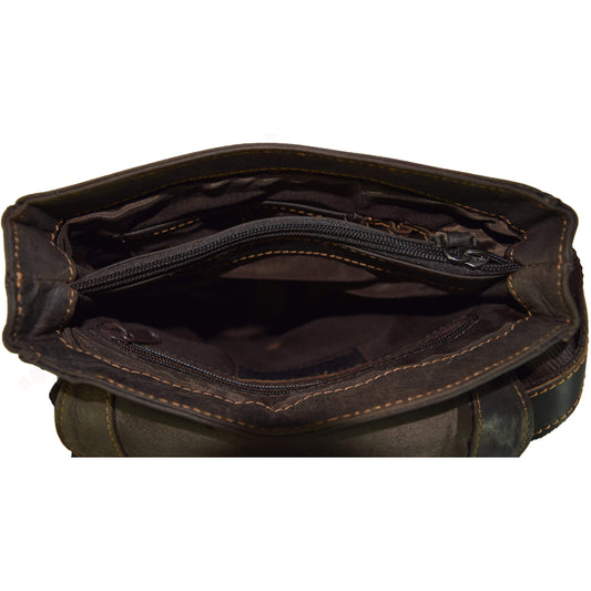 Henry Unisex Mini-Messenger Bag: Sandal