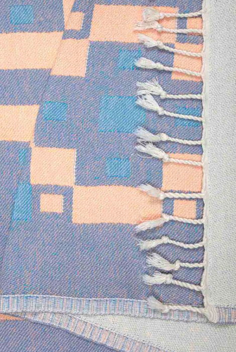 MANTA ARENA NUBE MILO PESADA AZUL