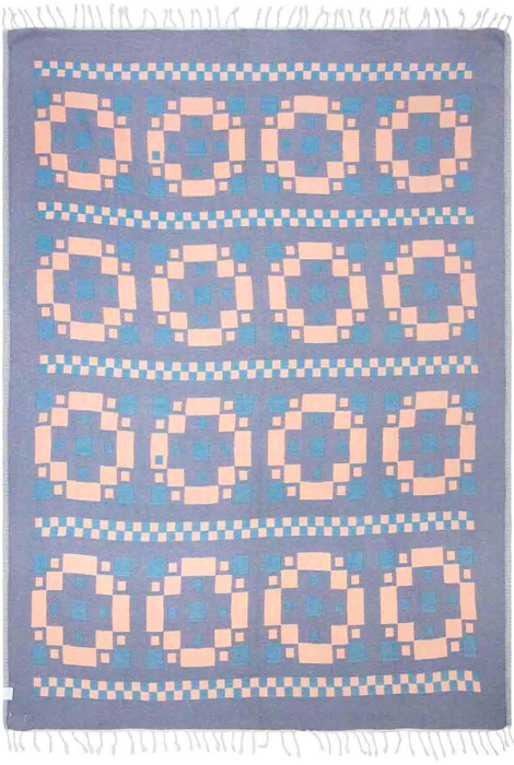 MANTA ARENA NUBE MILO PESADA AZUL