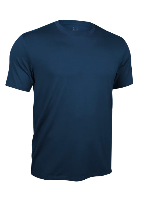 2UNDR PREMIUM CREW TEE PACIFIC NAVY