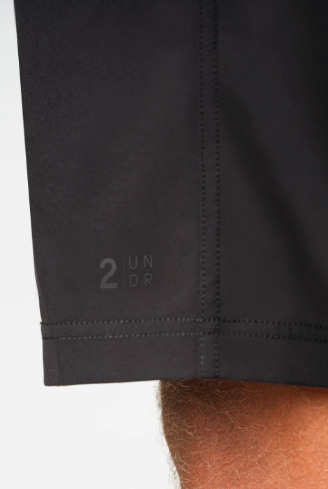 2UNDR THE BODHI HYBRID SHORT BLACK