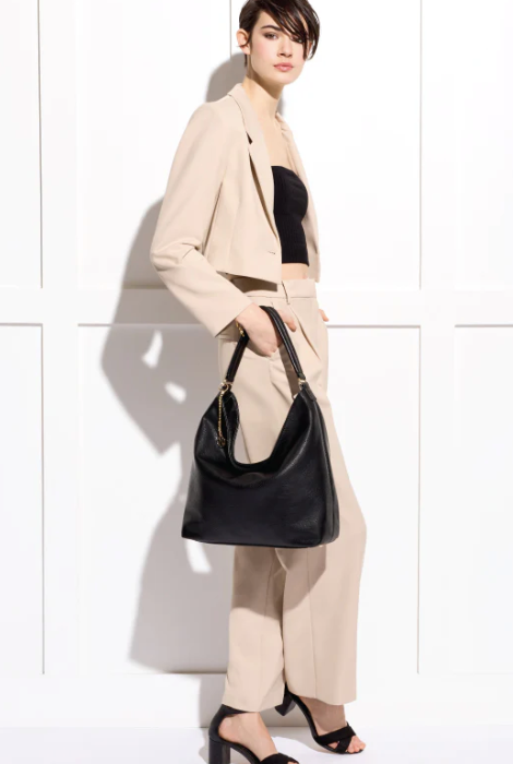 JEANE & JAX EMILY II BOLSO HOBO CLÁSICO BLANCO