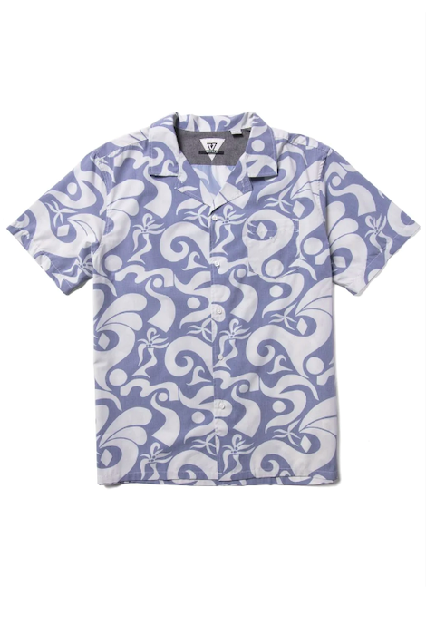 VISSLA TULUM ECO SS SHIRT ROYAL BLUE