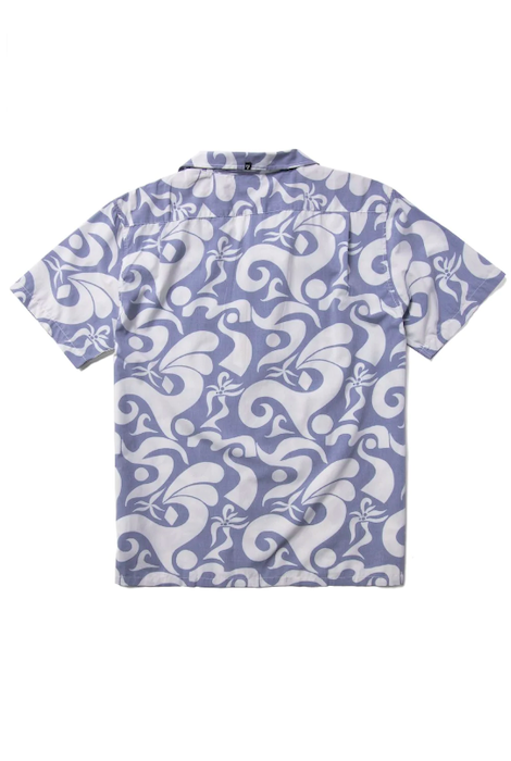 CHEMISE MC VISSLA TULUM ECO BLEU ROYAL