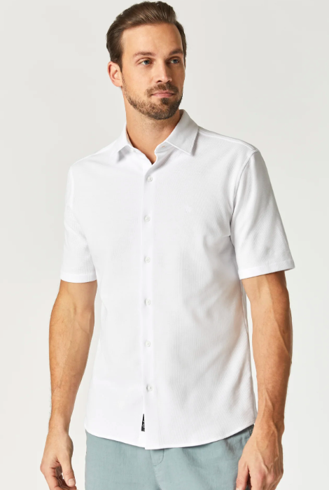 MAVI SHORT SLEEVE SHIRT ANTIQUE WHITE