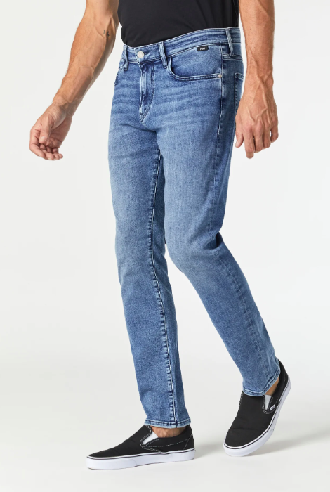 MAVI MARCUS LT FEATHER BLUE DENIM