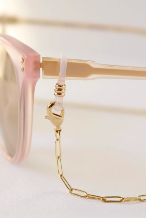 LOVER'S TEMPO CHARLIE BOYFRIEND GLASSES CHAIN GOLD