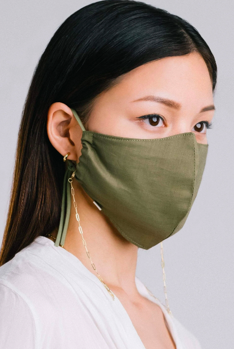 LOVER'S TEMPO CHARLIE BOYFRIEND GLASSES CHAIN GOLD