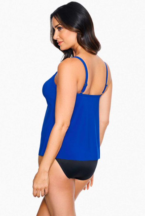 MIRACLESUIT RAZZLE DAZZLE ZING TOP AZUL BLUE