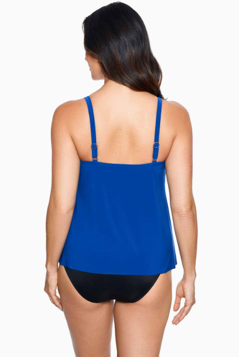 MIRACLESUIT RAZZLE DAZZLE ZING TOP AZUL BLUE