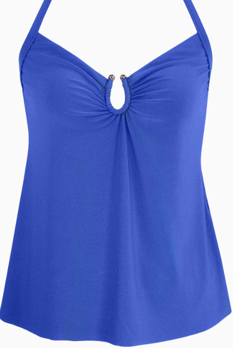 MIRACLESUIT RAZZLE DAZZLE ZING TOP AZUL BLUE