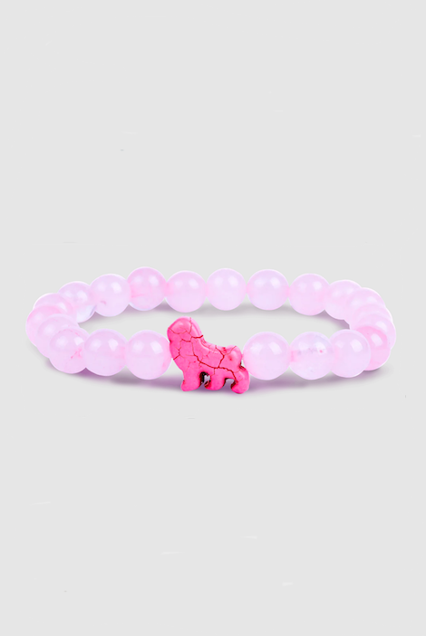 FAHLO THE EXCURSION LION BRACELET KENYA ORCHID PINK