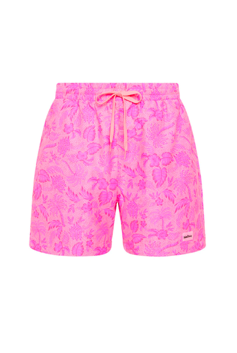 KULANI KINIS MENS SWIM TRUNKS FUCHSIA FEVER