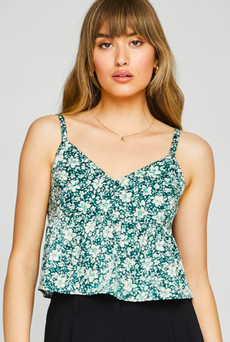 GENTLE FAWN MAE TANK PALM DITSY