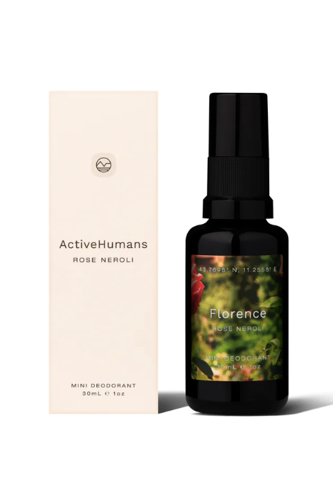 ACTIVE HUMANS NATURAL DEODORANT MINI TRIO SEA SALT, VANILLA COCONUT, ROSE NEROLI