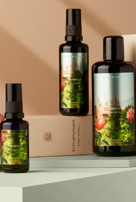 DÉODORANT NATUREL ACTIVE HUMANS ROSE NEROLI 60 ML