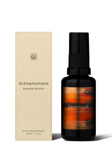 ACTIVE HUMANS NATURAL DEODORANT MINI SANDALWOOD 30 ML