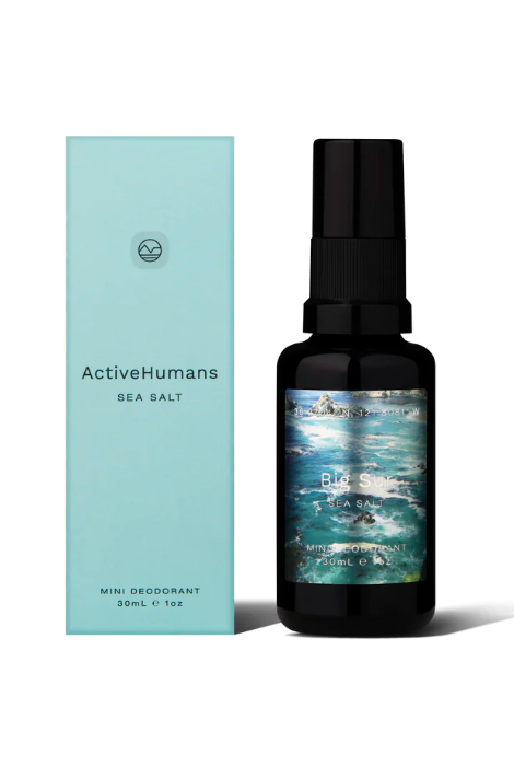 ACTIVE HUMANS NATURAL DEODORANT MINI SEA SALT 30 ML