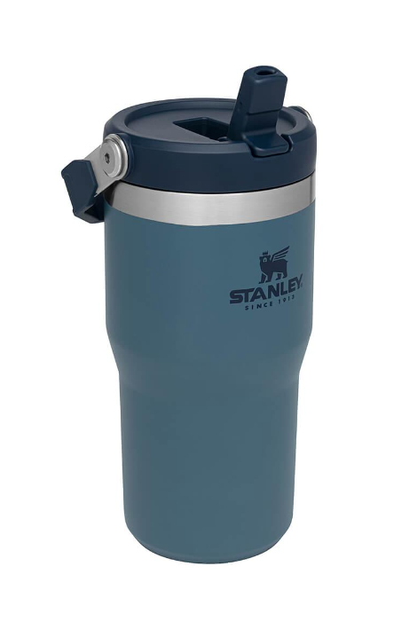 STANLEY THE ICE FLOW 20OZ  FLIP STRAW TUMBLER LAGOON