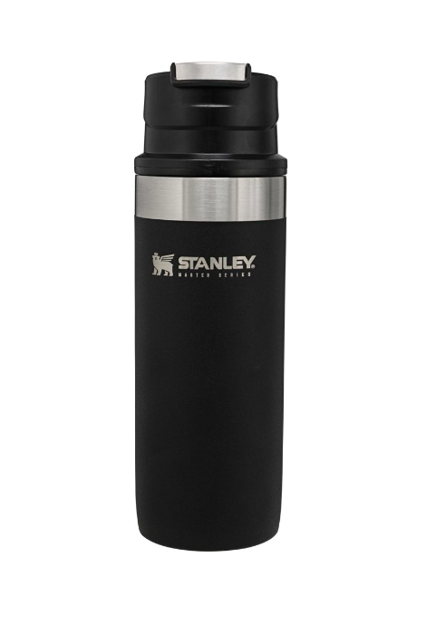 STANLEY UNBREAKABLE TRIGGER ACTION 16 OZ MUG FOUNDRY BLACK