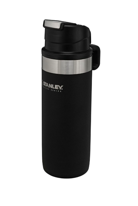 TAZA DE ACCIÓN CON GATILLO IRROMPIBLE DE 16 OZ DE STANLEY, NEGRO FUNDICIÓN