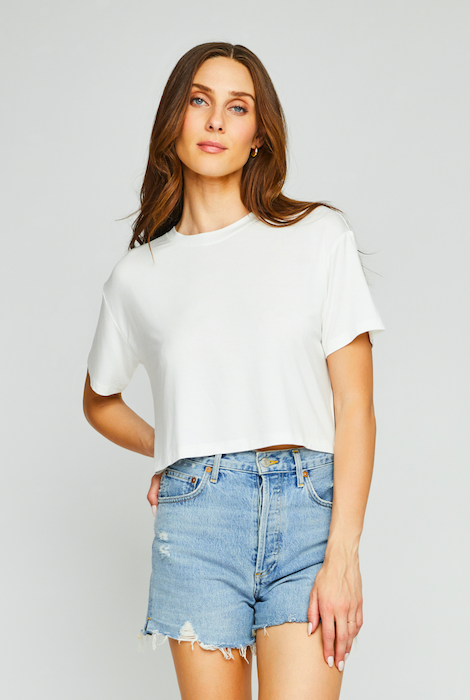 GENTLE FAWN LOGAN TOP WHITE