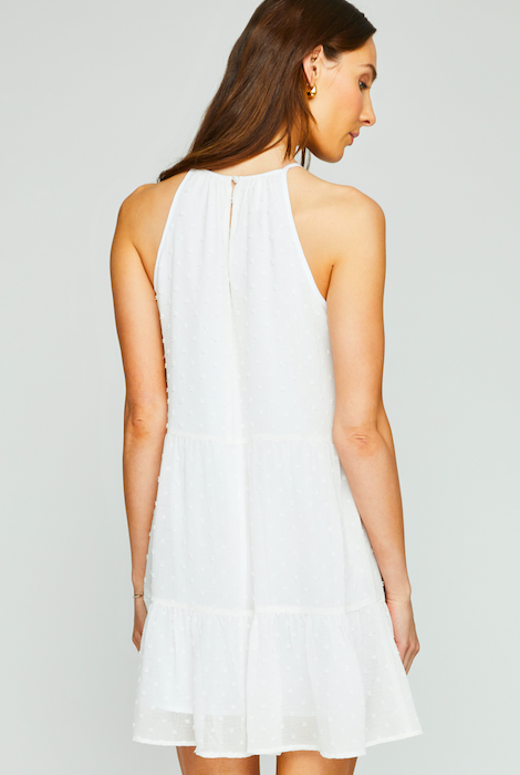 GENTLE FAWN VALENTINA DRESS WHITE