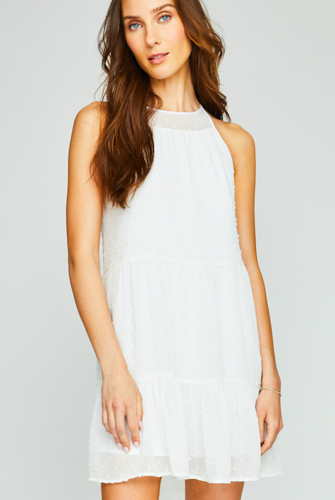 GENTLE FAWN VALENTINA DRESS WHITE