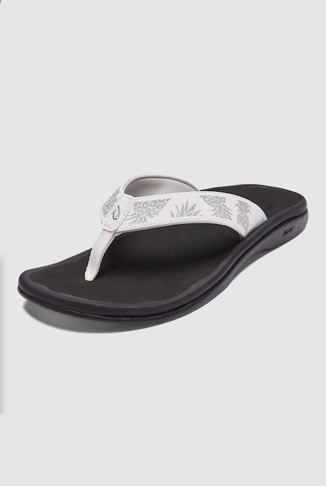 OLUKAI 'OHANA SANDALS BRIGHT WHITE/HUA