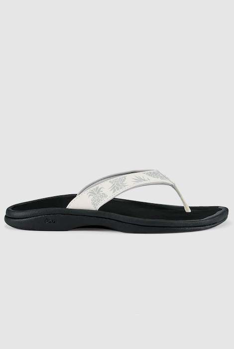 OLUKAI 'OHANA SANDALS BRIGHT WHITE/HUA