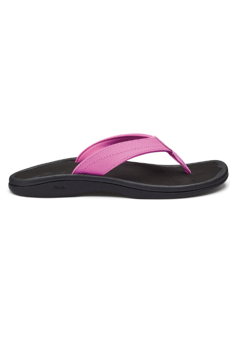 OLUKAI 'OHANA SANDALS DRAGON FRUIT/BLACK