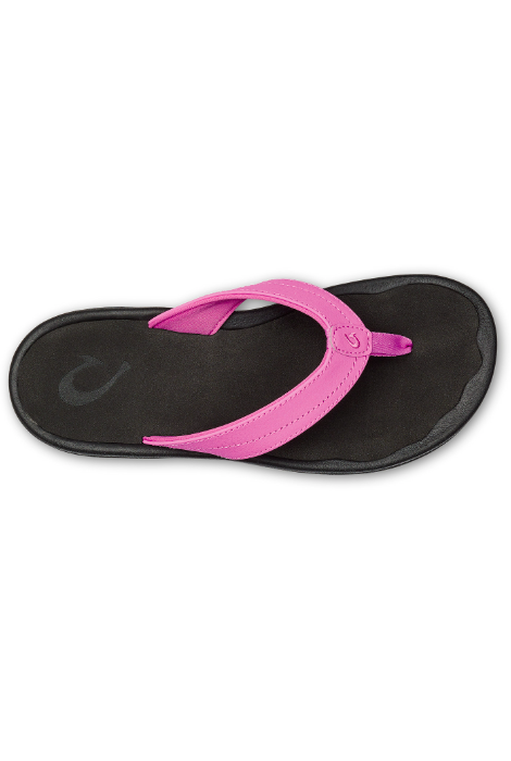 OLUKAI 'OHANA SANDALS DRAGON FRUIT/BLACK