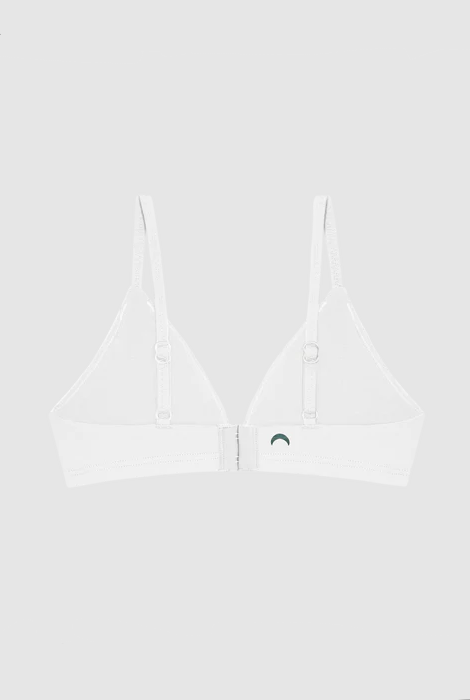 SUJETADOR TRIÁNGULO HUHA MINERAL UNDIES BLANCO NATURAL