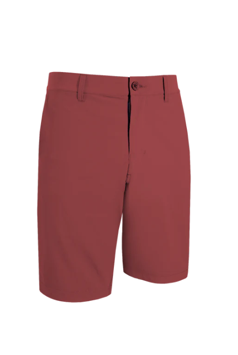 2UNDR THE BODHI HYBRID SHORT LIGHT RED