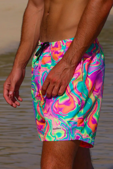 KULANI KINIS MEN'S SWIM TRUNKS CALYPSO CASTAWAY