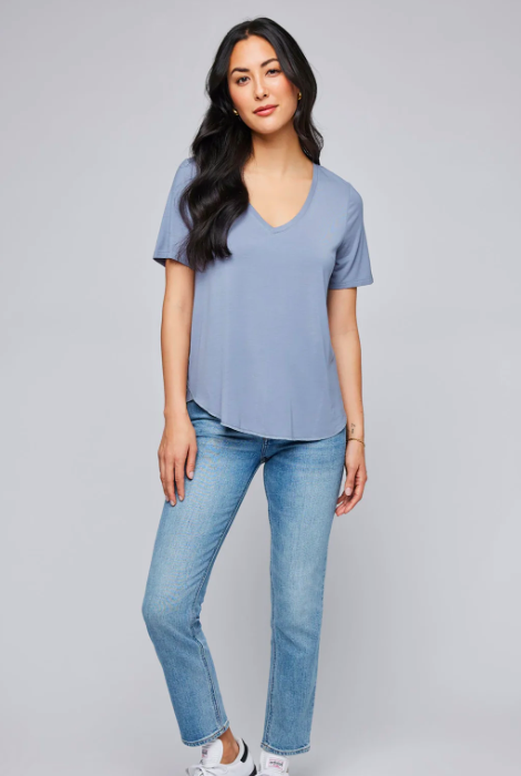 GENTLE FAWN LEWIS T SHIRT - BLUE