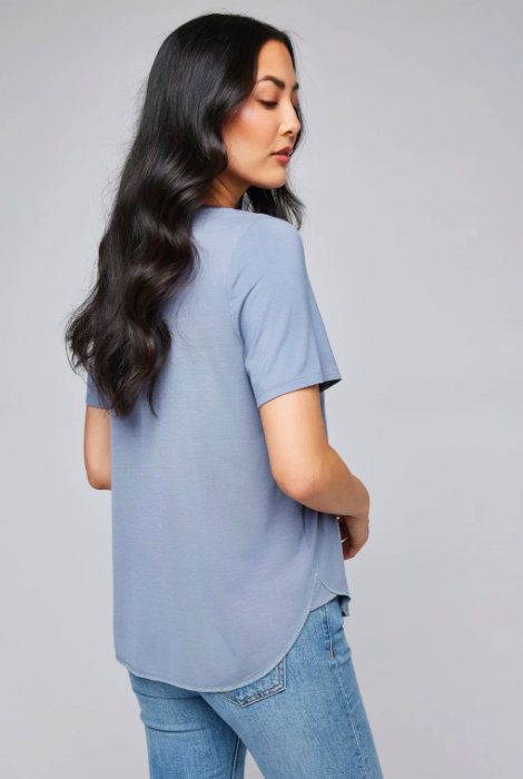 GENTLE FAWN LEWIS T SHIRT - BLUE