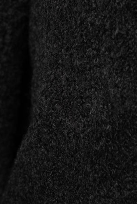 Suéter de cuello barco con bouclé de Kuwalla Tee - Color carbón