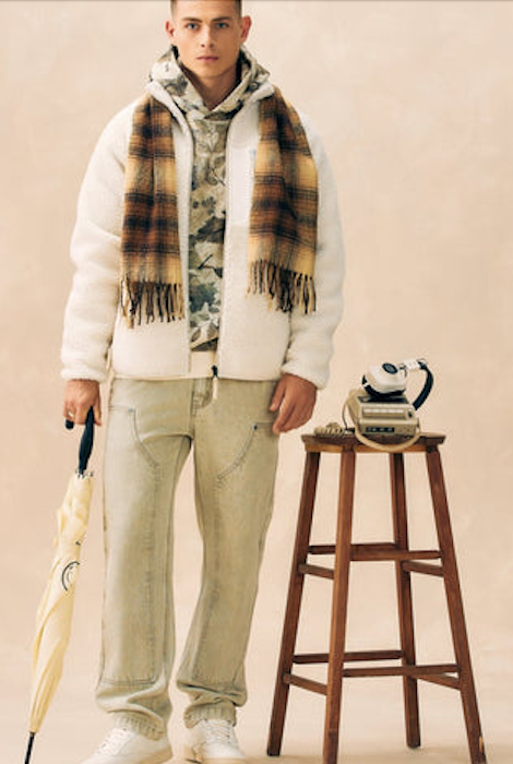 CAMISETA KUWALLA CARPENTER DENIM - OLIVA CLARO