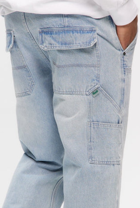 CAMISETA KUWALLA CARPENTER DENIM - AZUL