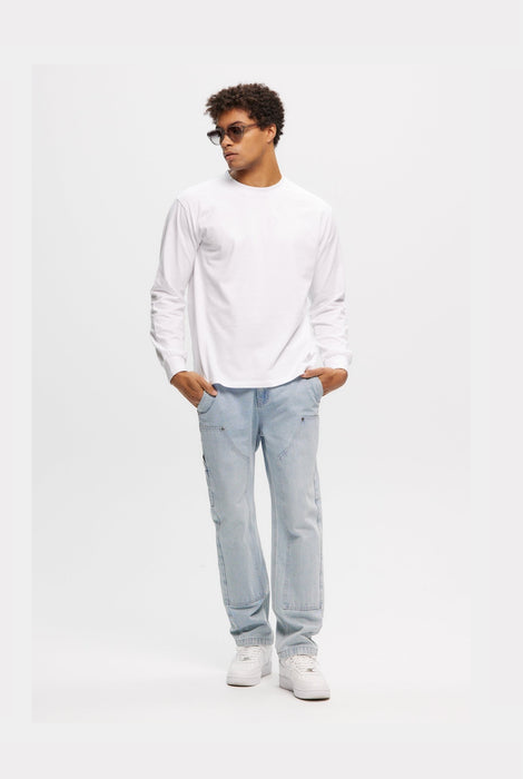 CAMISETA KUWALLA CARPENTER DENIM - AZUL