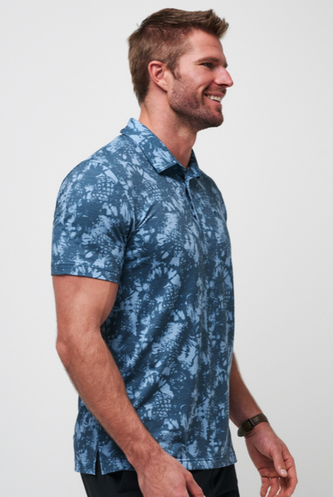 Travismathew Featherweight Please Polo - Dark Teal
