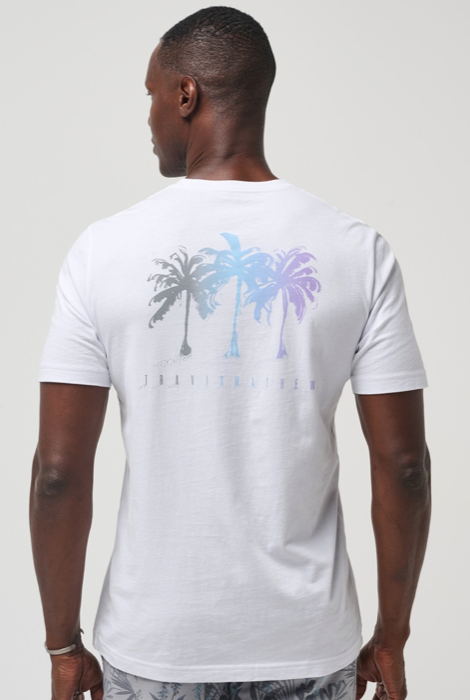 CAMISETA VUELO PRIVADO TRAVISMATHEW BLANCA