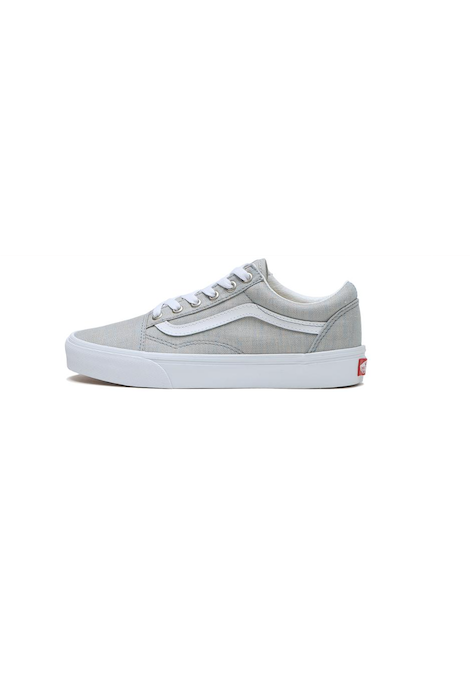 VANS OLD SKOOL SHOES SUMMER LINEN DUSTY BLUE