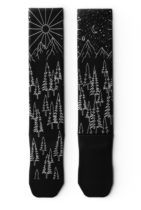 OUTWAY DAY 'N NIGHT KNEE HIGH COMPRESSION SOCKS